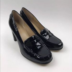 MICHAEL Michael Kors Bayville Loafer Pumps Sz 8.5